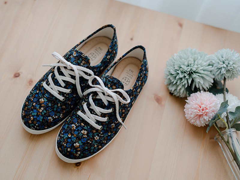 HC1174【京都花布】森林女孩花布鞋【日本製限量布】