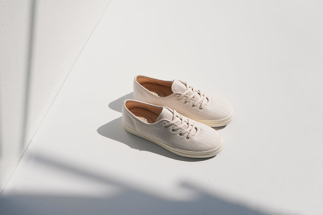 【SALES!!】HC1117 【京都手作】線的朝暮花布鞋【真皮鞋墊】【日本製限量布】